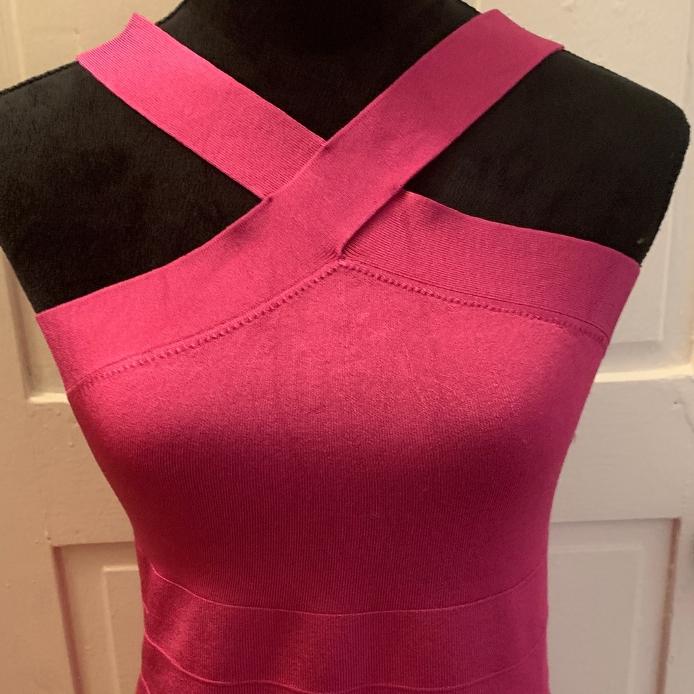Express Hot Pink Dress - Picture 3 of 11